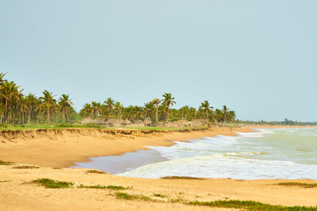 Togo-Benin coastline
