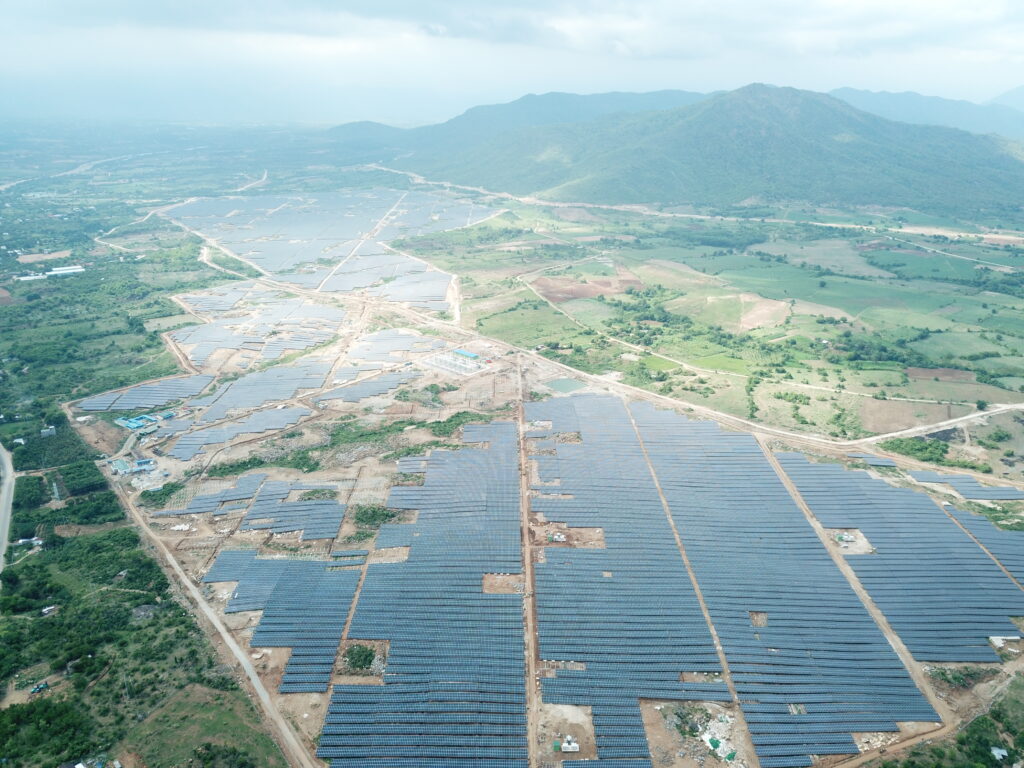 Solar farm in Ninh Thuan