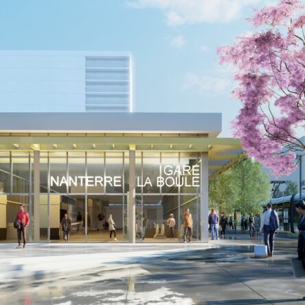 Gare Nanterre La Boule - Archi5 - Société du Grand Paris