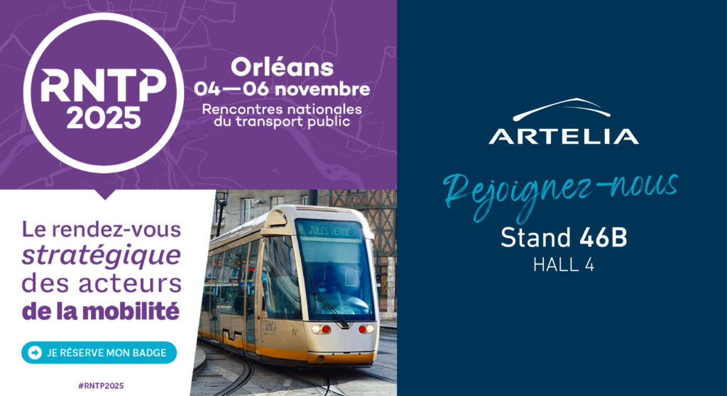 Artelia participe aux Rencontres Nationales des Transports Publics 2025 : un engagement renouvelé pour les mobilités durables