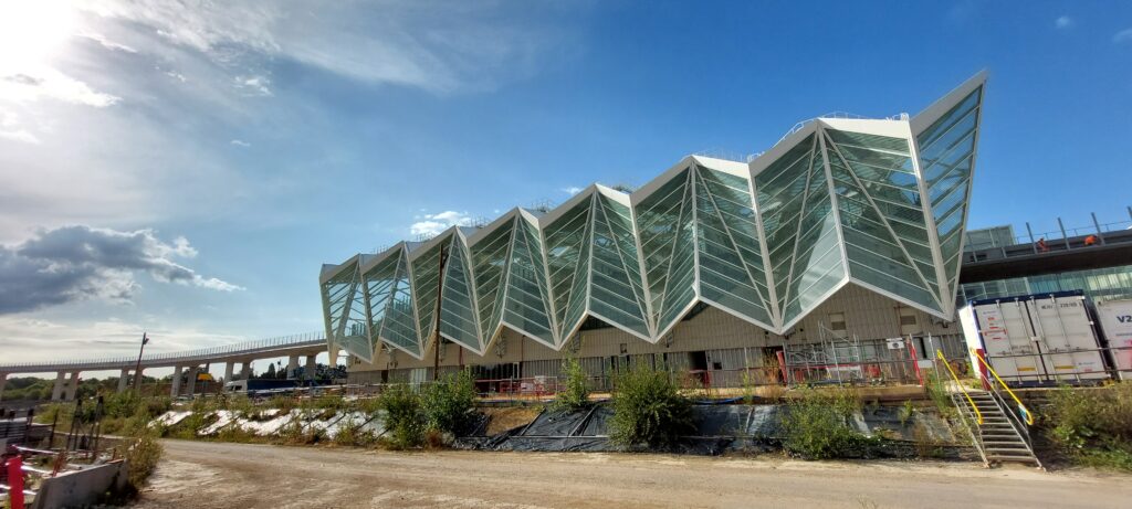 Gare aérienne de la ligne 18