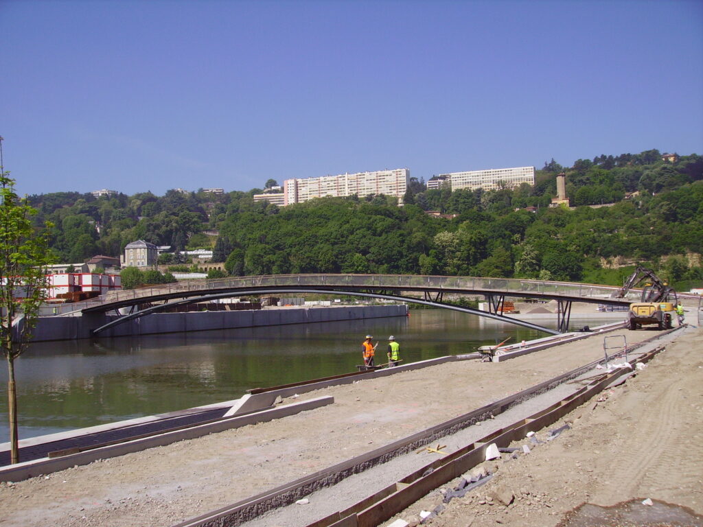 Passerelle Lyon Confluence (2009)