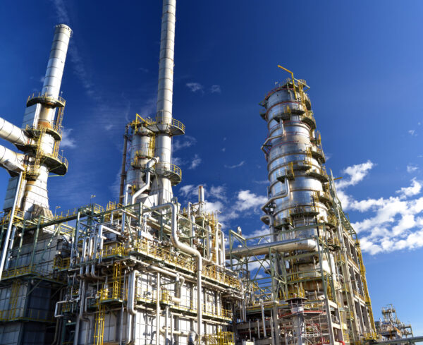 Raffinierie // Refinery industrial plant
